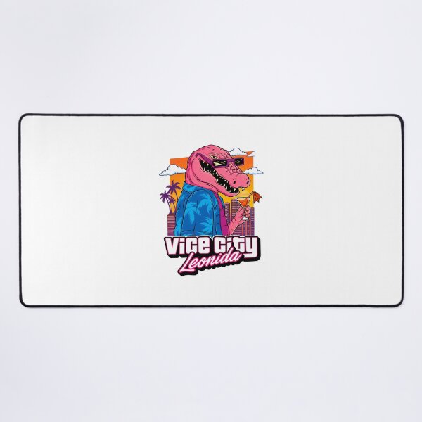 Item preview, Vice Leonida VI Retro Game Poster Art with Vintage Style designed and sold by Dahlak-Clothing.