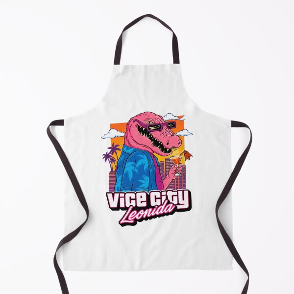 Item preview, Vice Leonida VI Retro Game Poster Art with Vintage Style designed and sold by Dahlak-Clothing.