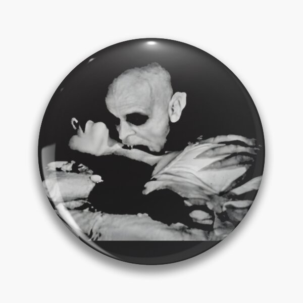 Item preview, HD Nosferatu Vampire Art Inspired by Classic Horror The Bite Design designed and sold by PirateCanvas.