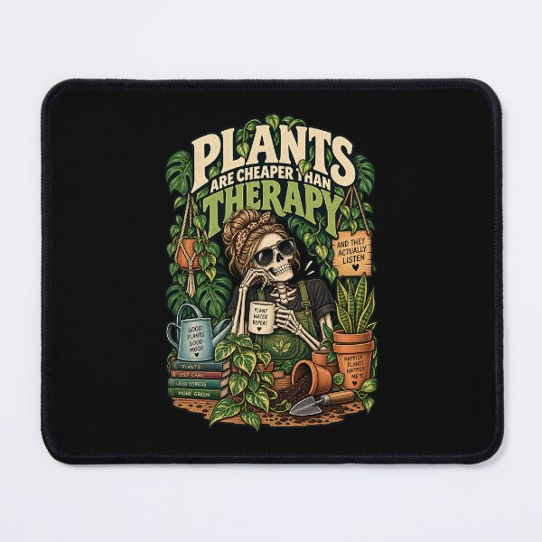 Item preview, Plants Are Cheaper Than Therapy - Funny Gardener Gift designed and sold by Ridaelb.