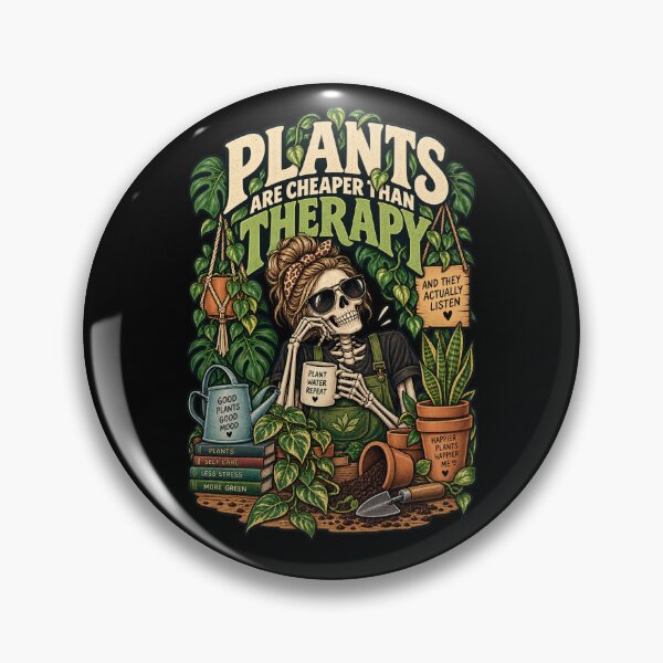 Item preview, Plants Are Cheaper Than Therapy - Funny Gardener Gift designed and sold by Ridaelb.