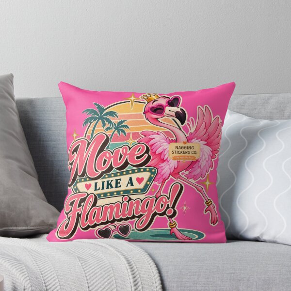 Item preview, MOVE LIKE A FLAMINGO! BY NAGGINGSTICKERSCO. BOUGIE LIKE FIFI! PINK FLAMINGO! COLLECTION | ELECTRIC PINK Edition | No.01 designed and sold by LaMaisonOfMY.