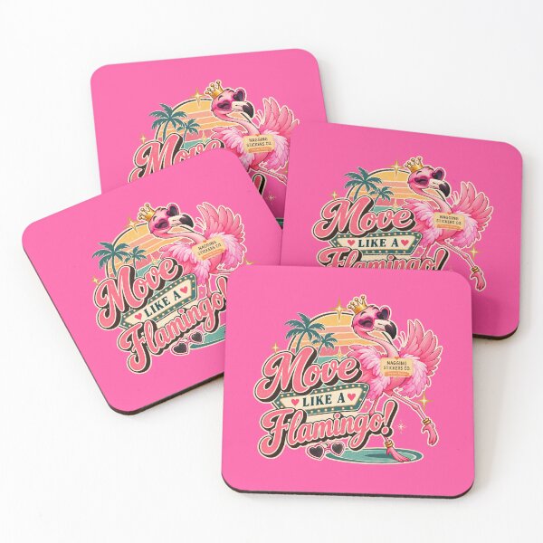 Item preview, MOVE LIKE A FLAMINGO! BY NAGGINGSTICKERSCO. BOUGIE LIKE FIFI! PINK FLAMINGO! COLLECTION | ELECTRIC PINK Edition | No.01 designed and sold by LaMaisonOfMY.