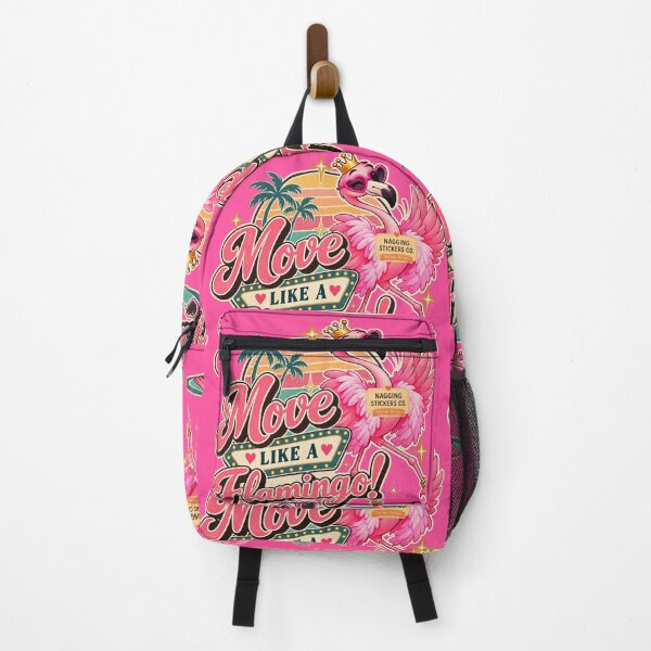 Item preview, MOVE LIKE A FLAMINGO! BY NAGGINGSTICKERSCO. BOUGIE LIKE FIFI! PINK FLAMINGO! COLLECTION | ELECTRIC PINK Edition | No.01 designed and sold by LaMaisonOfMY.