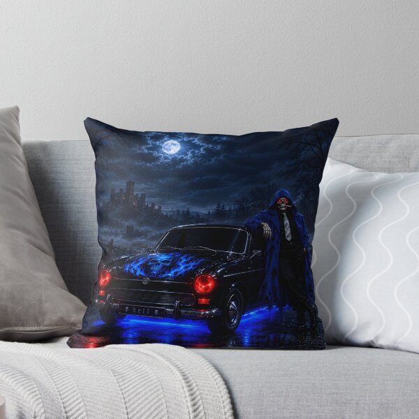 Item preview, skeleton and haunted car designed and sold by natalik2024.