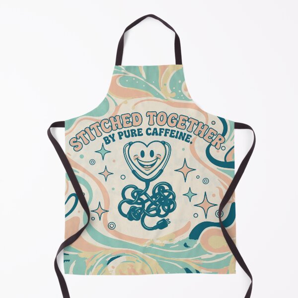 Item preview, Tangled Stethoscope - Groovy Medical Humor - Light Colors Edition designed and sold by Shyla Marsare.