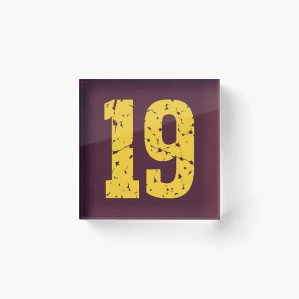 Item preview, Number 19, Yellow Nineteen designed and sold by Jeallan Designs.