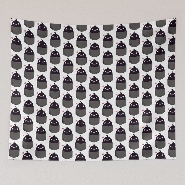 Item preview, Krobus Pocket Design Featuring Cute Pixel Art Character designed and sold by Dahlak-Clothing.