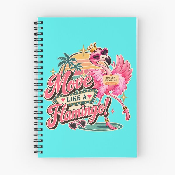 Item preview, MOVE LIKE A FLAMINGO! BY NAGGINGSTICKERSCO. BOUGIE LIKE FIFI! PINK FLAMINGO! COLLECTION | AQUA Edition | No.01 designed and sold by LaMaisonOfMY.
