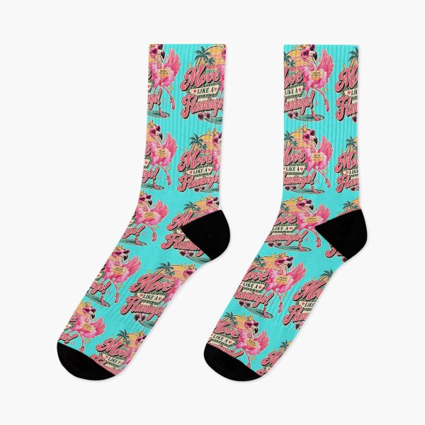 Item preview, MOVE LIKE A FLAMINGO! BY NAGGINGSTICKERSCO. BOUGIE LIKE FIFI! PINK FLAMINGO! COLLECTION | AQUA Edition | No.01 designed and sold by LaMaisonOfMY.