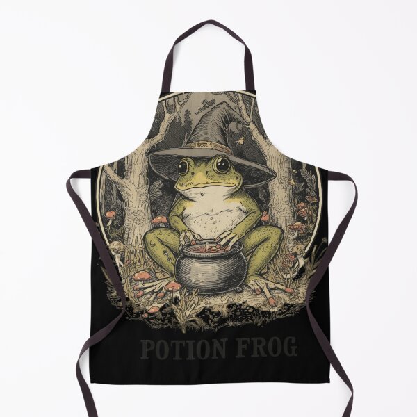 Item preview, Witchcore Frog Witch Potion designed and sold by ChicTrendz.