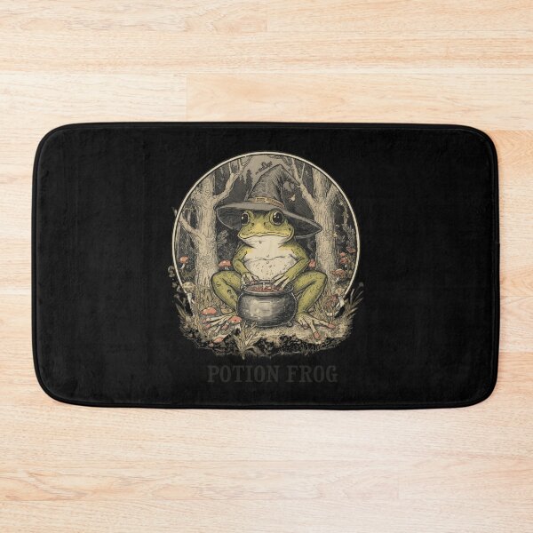 Item preview, Witchcore Frog Witch Potion designed and sold by ChicTrendz.