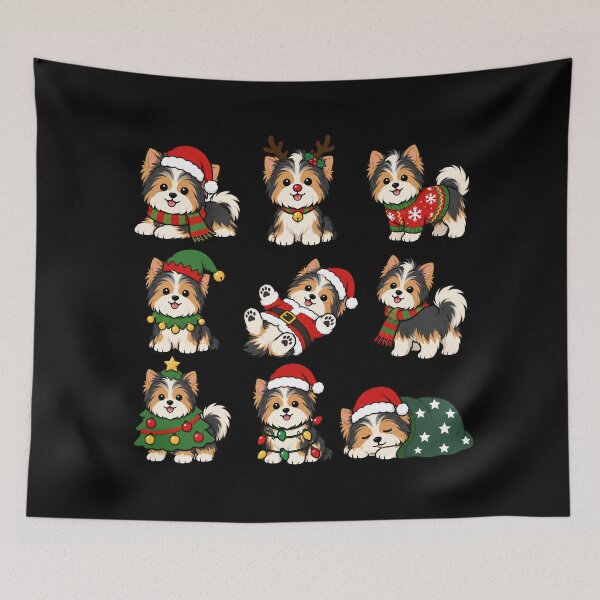 Item preview, Funny Biewer Terrier Dog Christmas Holiday Xmas Mom Dad designed and sold by rafaeltto.