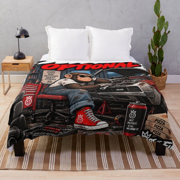 Item preview, SLEEP IS OPTIONAL — Garage Life & Car Enthusiast designed and sold by Sort-of-Find.