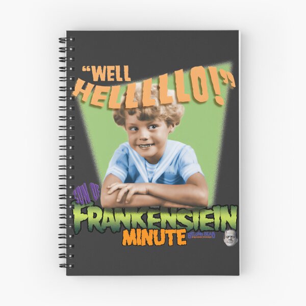 Item preview, Well Hello Frankenstein Minute - Fun Horror Monster Illustration designed and sold by LowKeyStuff.