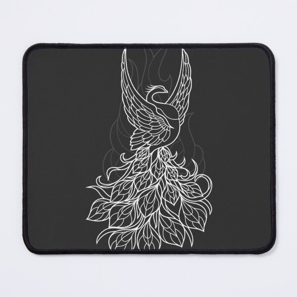 Item preview, Majestic White Phoenix Rising Artwork Design designed and sold by theflumpbros.