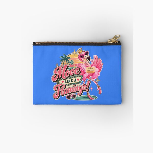 Item preview, MOVE LIKE A FLAMINGO! BY NAGGINGSTICKERSCO. BOUGIE LIKE FIFI! PINK FLAMINGO! COLLECTION | ELECTRIC BLUE Edition | No.01 designed and sold by LaMaisonOfMY.