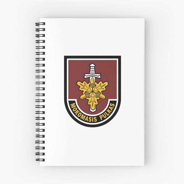 Item preview, Lithuanian Armed Forces Training Regiment "Mokomasis Pulkas" Patch designed and sold by CharlieDesings.