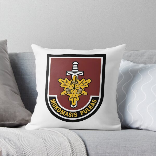 Item preview, Lithuanian Armed Forces Training Regiment "Mokomasis Pulkas" Patch designed and sold by CharlieDesings.