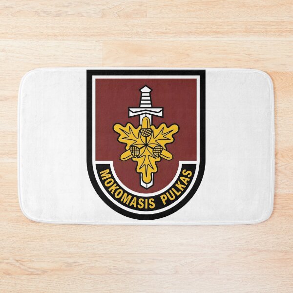 Item preview, Lithuanian Armed Forces Training Regiment "Mokomasis Pulkas" Patch designed and sold by CharlieDesings.