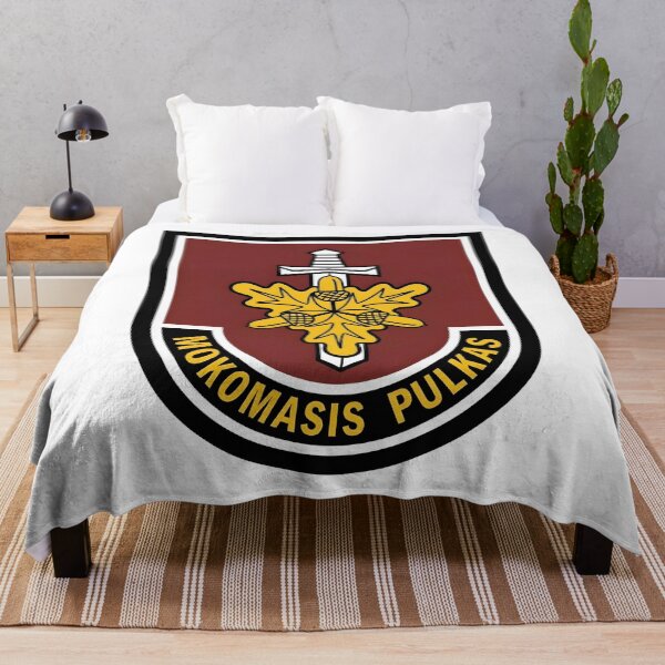 Item preview, Lithuanian Armed Forces Training Regiment "Mokomasis Pulkas" Patch designed and sold by CharlieDesings.