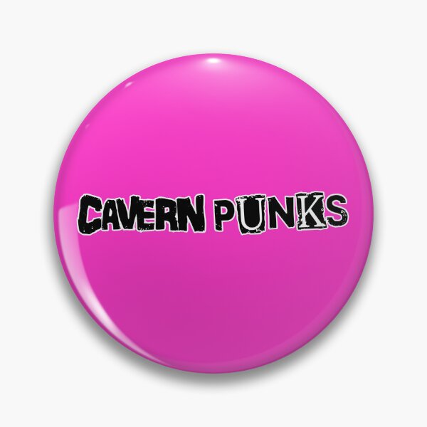 Item preview, Cavern Punks Logo (black line) designed and sold by M.F. Alfrey Merch.
