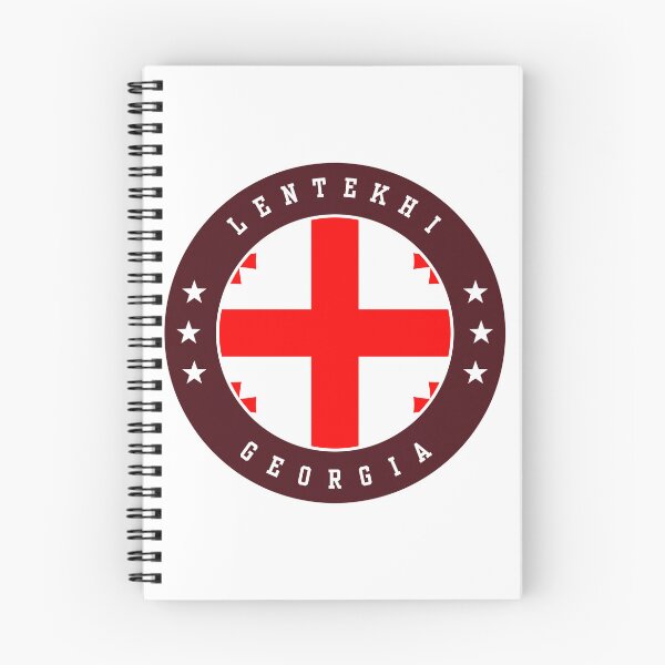 Item preview, Lentekhi Georgia Georgian Flag Souvenir Round Badge Crest designed and sold by jeshands.
