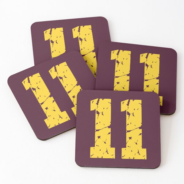 Item preview, Number 11, Yellow Eleven designed and sold by Jeallan Designs.