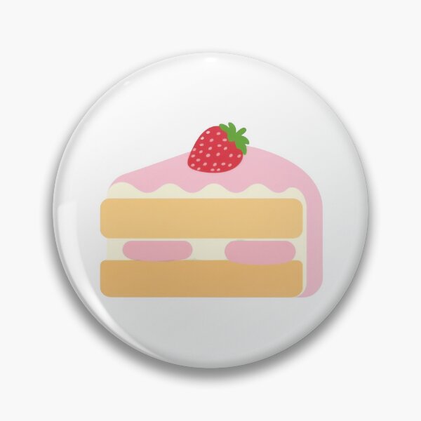 Item preview, Cute Strawberry Shortcake Slice Flat designed and sold by VELORIA706.