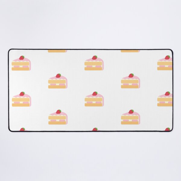 Item preview, Cute Strawberry Shortcake Slice Flat designed and sold by VELORIA706.