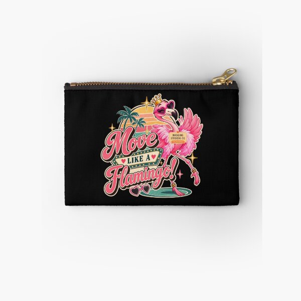 Item preview, MOVE LIKE A FLAMINGO! BY NAGGINGSTICKERSCO. BOUGIE LIKE FIFI! PINK FLAMINGO! COLLECTION | BLACK Edition | No.01 designed and sold by LaMaisonOfMY.
