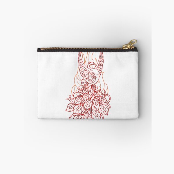 Item preview, Vibrant Phoenix Artwork with Colorful Feathers Design designed and sold by LowKeyStuff.