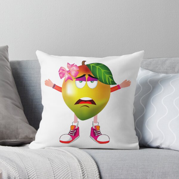 Item preview, Apathetic Mango Animated Character Girl Version designed and sold by ExpressiveToon.