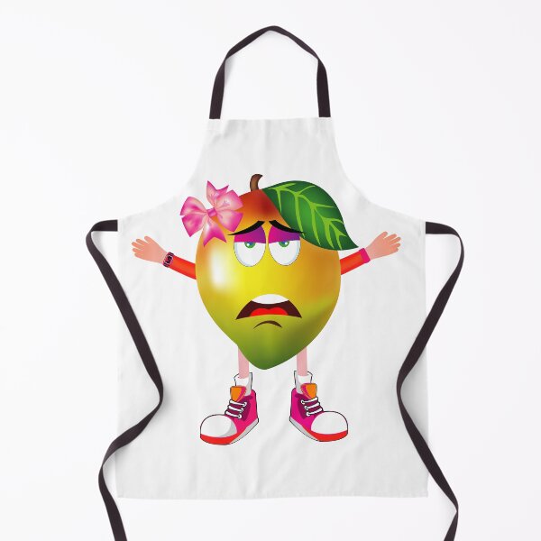 Item preview, Apathetic Mango Animated Character Girl Version designed and sold by ExpressiveToon.