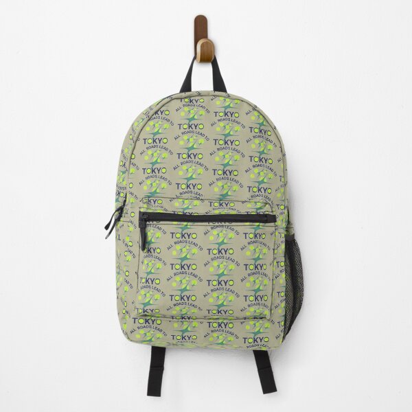 Item preview, All Roads Lead to Tokyo Tennis Ball Design designed and sold by MonsoonInkX.