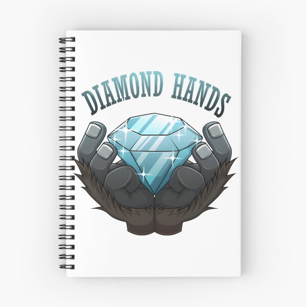 Item preview, Diamond Hands Cryptocurrency Investor Design for Strong Holders designed and sold by LowKeyStuff.