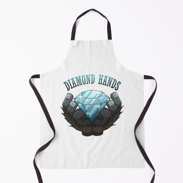 Item preview, Diamond Hands Cryptocurrency Investor Design for Strong Holders designed and sold by LowKeyStuff.