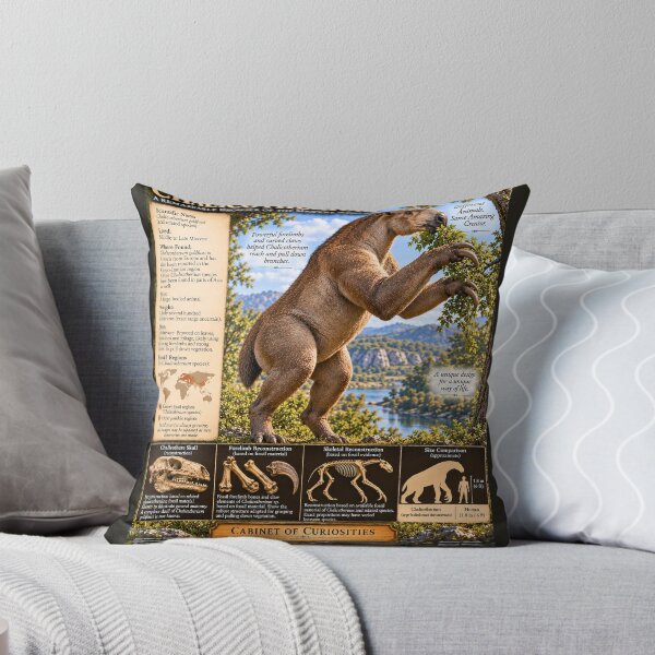 Item preview, Chalicotherium – Cabinet of Curiosities Prehistoric Animal Poster designed and sold by AnimalMarvels.