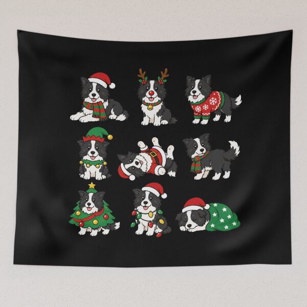 Item preview, Funny Border Collie Dog Christmas Holiday Xmas Mom Dad designed and sold by rafaeltto.