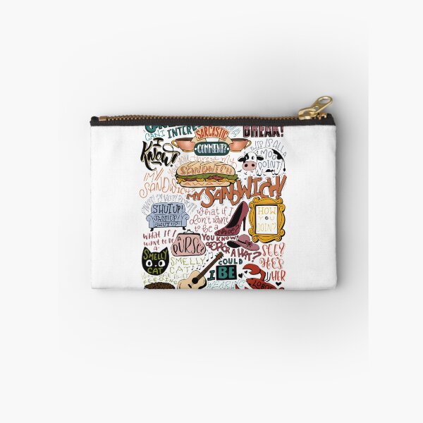 Item preview, Friends TV Show Quote Compilation Colorized Artwork Design designed and sold by LowKeyStuff.