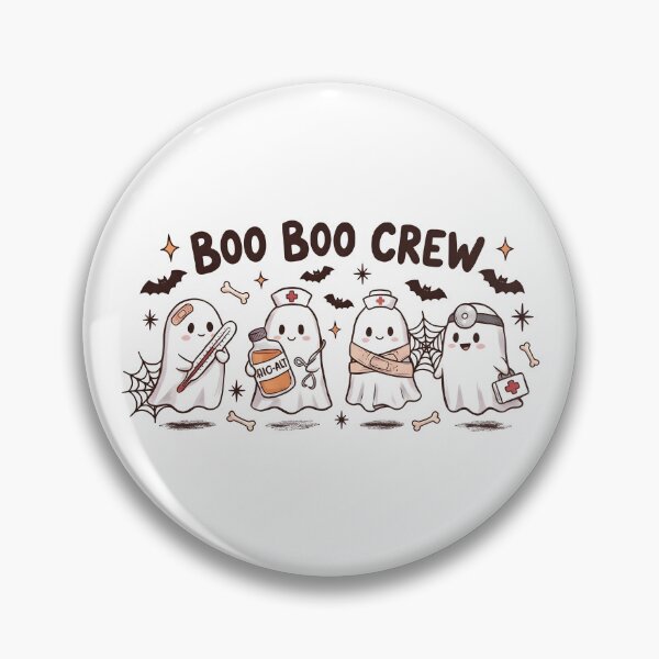 Item preview, Boo Boo Crew Cute Nurse Doctor Halloween Ghost Shirt designed and sold by fimacurtuse.