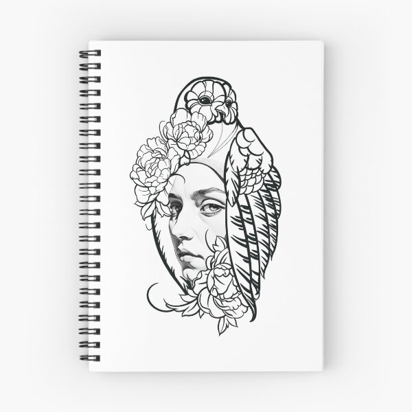 Item preview, Woman and Parrot Art Print by Storey Art designed and sold by Storey Art.