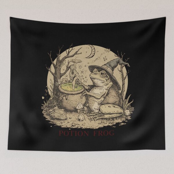 Item preview, Frogcore Potion Witch designed and sold by ChicTrendz.