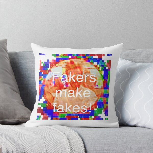 Item preview, Fakers Make Fakes Bold Typography Motivational Design designed and sold by theflumpbros.