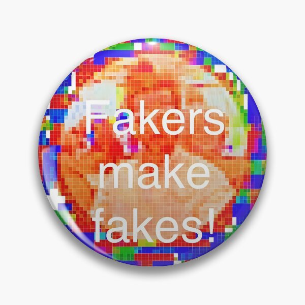 Item preview, Fakers Make Fakes Bold Typography Motivational Design designed and sold by theflumpbros.