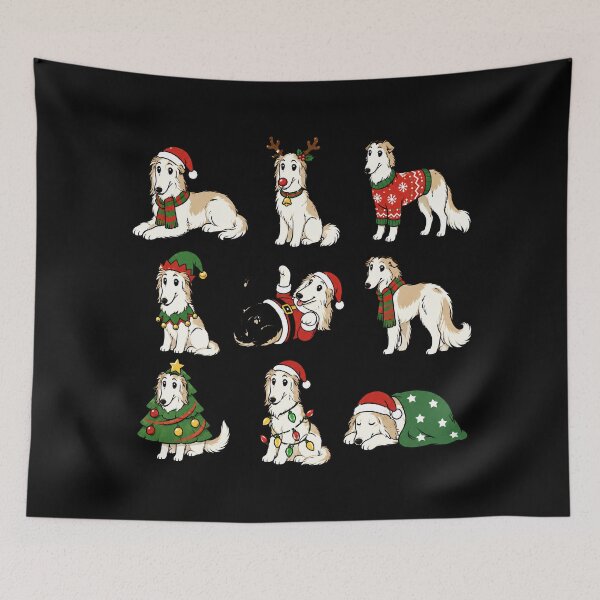 Item preview, Funny Borzoi Dog Christmas Holiday Xmas Mom Dad designed and sold by rafaeltto.