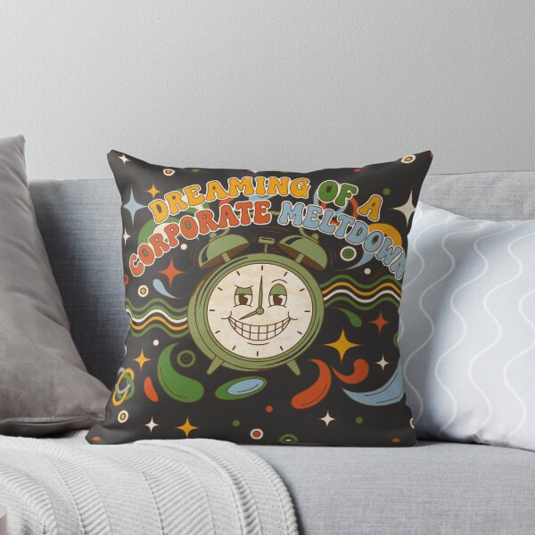 Item preview, Retro alarm clock with corporate slogan - Dark Color Edition designed and sold by Shyla Marsare.
