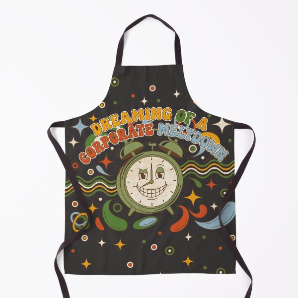 Item preview, Retro alarm clock with corporate slogan - Dark Color Edition designed and sold by Shyla Marsare.