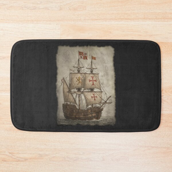 Item preview, Castilian Horizon: 15th-Century Spanish Caravel Exploration Art designed and sold by FreiherrPK.