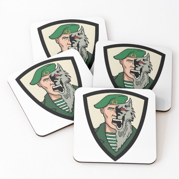 Item preview, Russian Army Green Beret Border Guard Spetsnaz Werewolf Unit designed and sold by CharlieDesings.